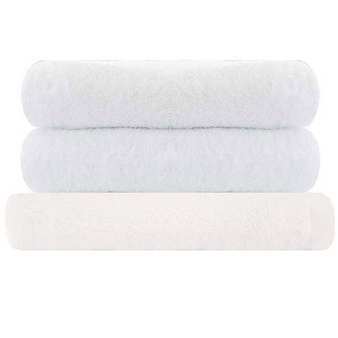 송월타월 호텔타월 코마사 30수 170g 2p + 모던바스타월, 호텔타월 (하얀색), 바스타월 (하얀색), 1세트