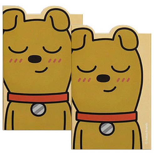 카카오프렌즈 4단 점착 메모지, 프로도, 2개입