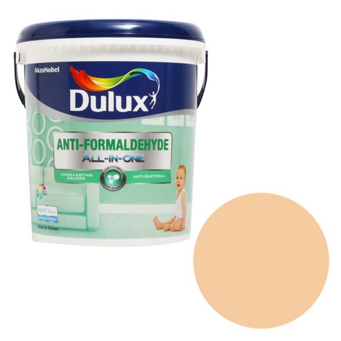 듀럭스 안티 포름알데히드 올인원 페인트 1L, Clever Clay