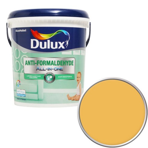 듀럭스 안티 포름알데히드 페인트1L, Warm Gold