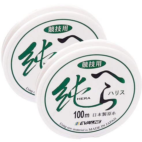 싸파 오릭스 순 하리스 목줄 나일론 낚시줄 1호, 100m, 2개입