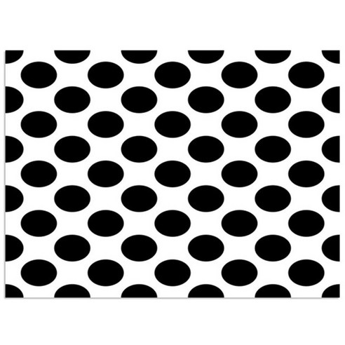 로엠디자인 실리콘 식탁매트, 땡떙이, 가로 385mm x 세로 285mm x 두께 1mm