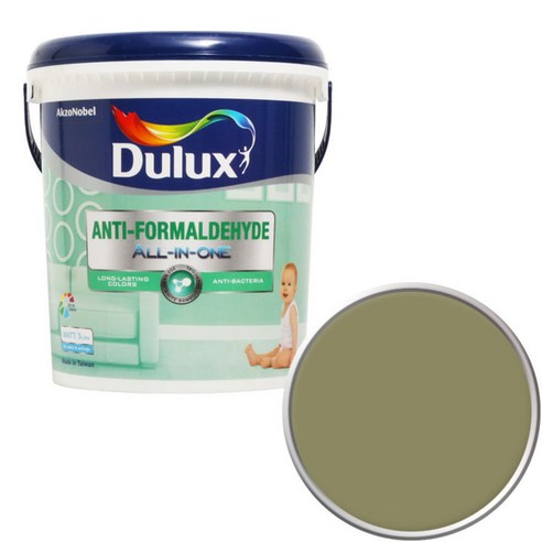듀럭스 안티 포름알데히드 페인트1L, Green Lounge