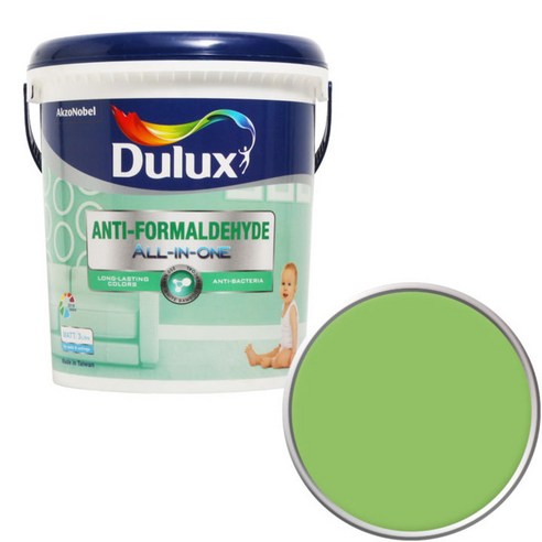 듀럭스 안티 포름알데히드 페인트1L, New Grass