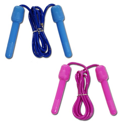 런웨이브 LW-1653 줄넘기 2p, 블루, 핑크