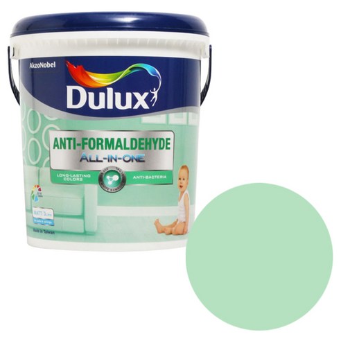 듀럭스 안티포름알데히드 올인원 페인트 1L, Graceful Green