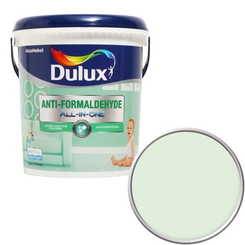 듀럭스 안티 포름알데히드 올인원 페인트1L, Mint Drop