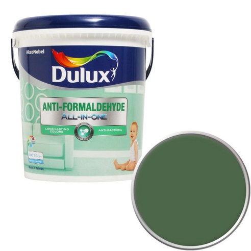 듀럭스 안티 포름알데히드 올인원 페인트1L, Jade Green