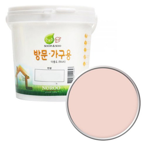순앤수 방문 가구용 페인트, 1개, 베이비에프리콧NR1051, 1L