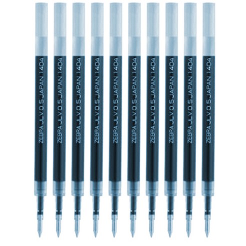 제브라 사라사 드라이 전용 리필심 JLV 0.4mm, 블루, 10개