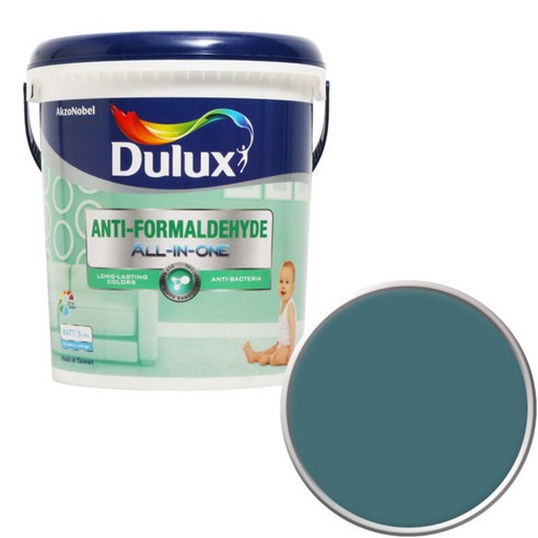 듀럭스 안티 포름알데히드 페인트1L, Berkeley Blue