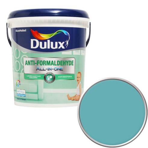 듀럭스 안티 포름알데히드 페인트1L, Barondale Blue
