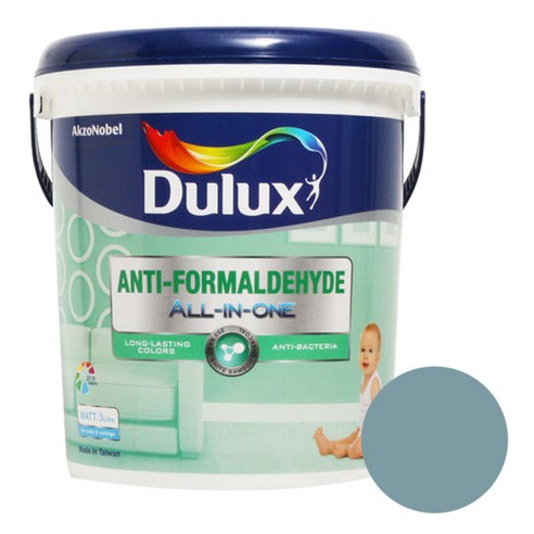 듀럭스 안티 포름알데히드 페인트 1L, Balkan Sea