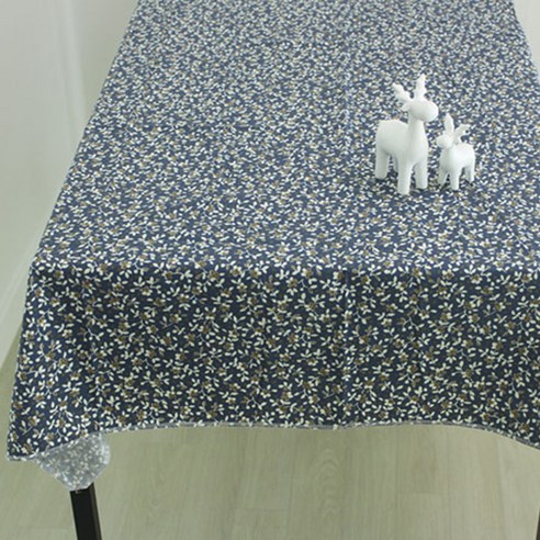 노랜드 엔젤테이블커버, 블루, 110 x 130 cm
