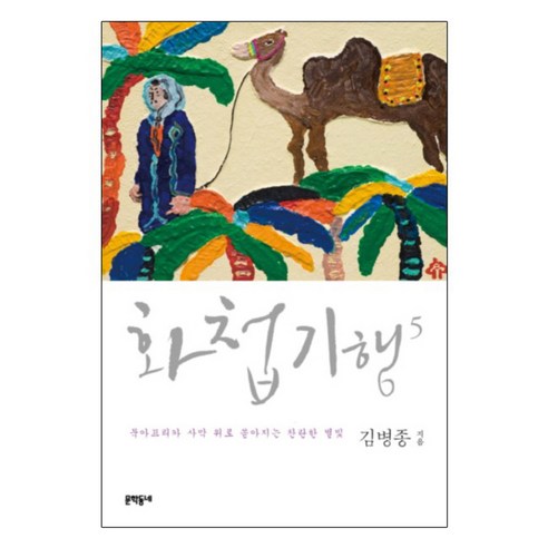 화첩기행 5 북아프리카 사막 위로 쏟아지는 찬란한 별빛, 문학동네, 김병종