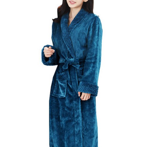 더자카 로열 스위트 샤워가운 여성용 XL, 1개, Y230LBBI017