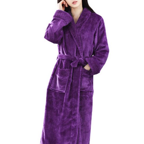 더자카 로열 스위트 샤워가운 여성용 XL, 1개, Y230LBBI020