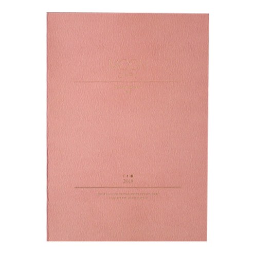 대시앤도트 문 다이어리 ver 5, INDI PINK