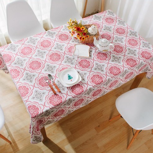 이코디 카레이도 테이블 보, 혼합 색상, 140 x 140 cm
