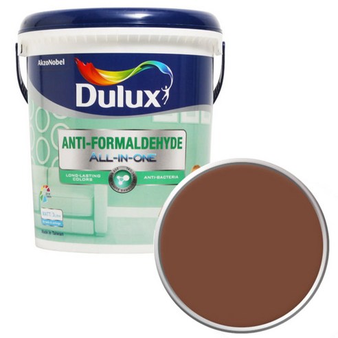 듀럭스 안티 포름알데히드 올인원 페인트 1L, Chocolate Toffee