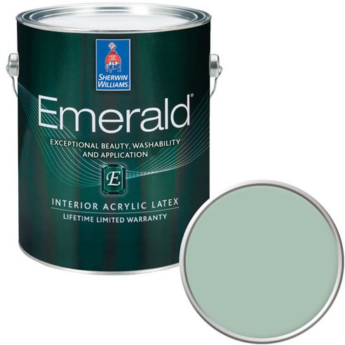 셔윈윌리암스 에메랄드 페인트1L, SW6457 Kind Green