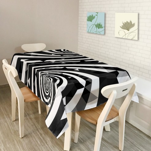 이코디 디멘션 테이블 보, 언노운, 140 x 140 cm