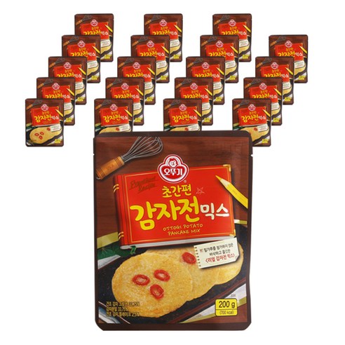 오뚜기 초간편 감자전믹스, 200g, 20개입