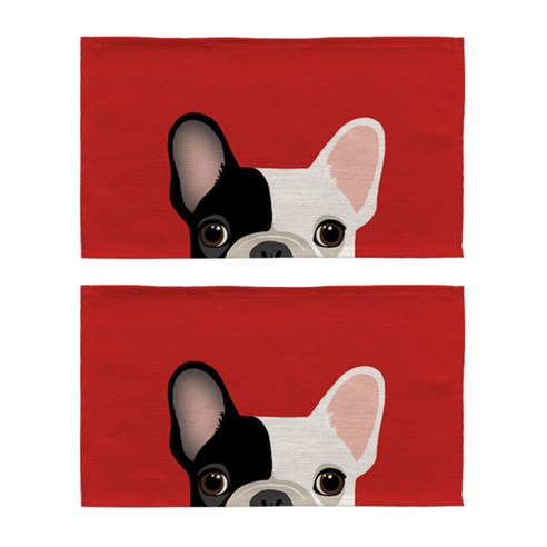핑크망고 빼꼼빼꼼 키친 테이블매트 2p, A, 46 x 27 cm