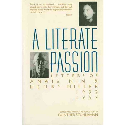 A Literate Passion: Letters of Anais Nin and Henry Miller 1932-1953, Mariner Books