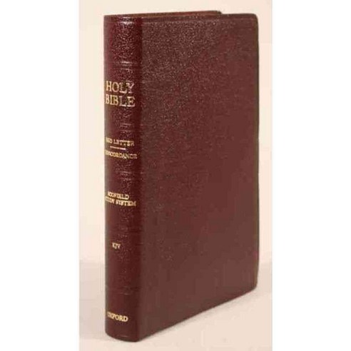 The Old Scofield Study Bible: King James Version Burgundy Bonded Leather Classic Edition, Oxford Univ Pr