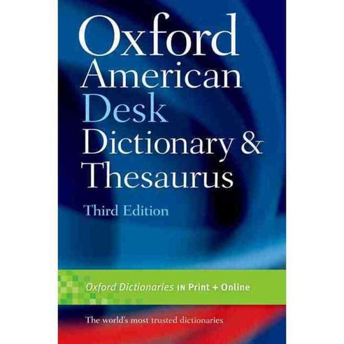 Oxford American Desk Dictionary and Thesaurus, Oxford Univ Pr