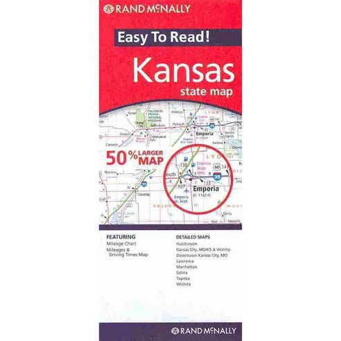 Rand McNally Easy to Read! Kansas