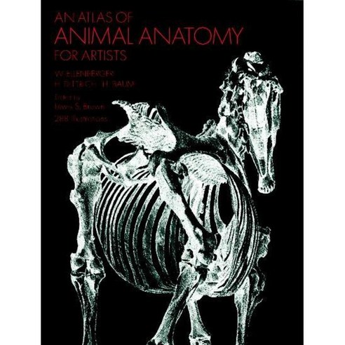 An Atlas of Animal Anatomy for Artists, Dover Pubns