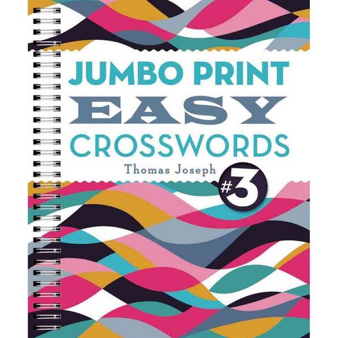 Jumbo Print Easy Crosswords 3, Puzzlewright