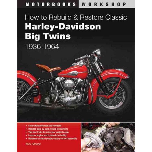 How to Rebuild & Restore Classic Harley-Davidson Big Twins 1936-1964, Motorbooks Intl