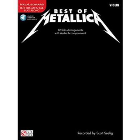 Best of Metallica for Violin: 12 Solo Arrangements With CD Accompaniment, Cherry Lane Music