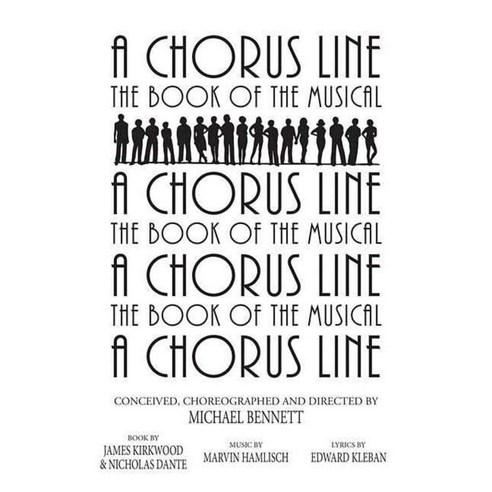 A Chorus Line, Applause Theatre & Cinema Books