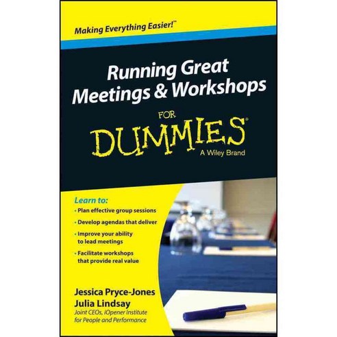 Running Great Meetings & Workshops for Dummies
