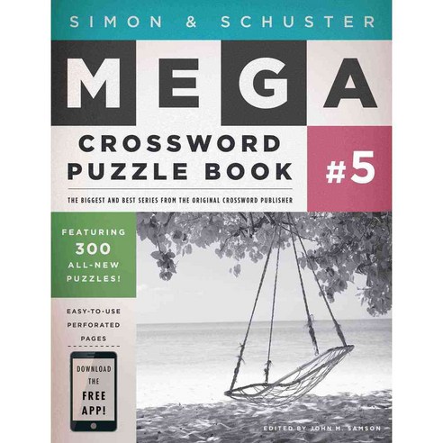 Simon & Schuster Mega Crossword Puzzle Book 5, Touchstone Books