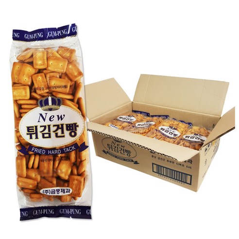 금풍제과 튀김건빵, 270g, 12개