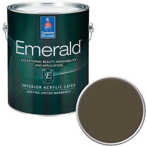셔윈윌리암스 에메랄드 페인트1L, Enduring Bronze(SW7055)
