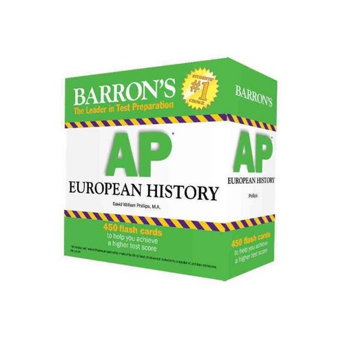 Barron’s AP European History, Barrons Test Prep