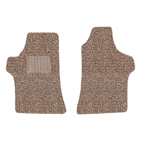 순수 코일 카매트 일반형 베이지브라운 현대, 현대 그랜드 스타렉스 (조수석4cm) (2007년 ~ 2021년) (2P)