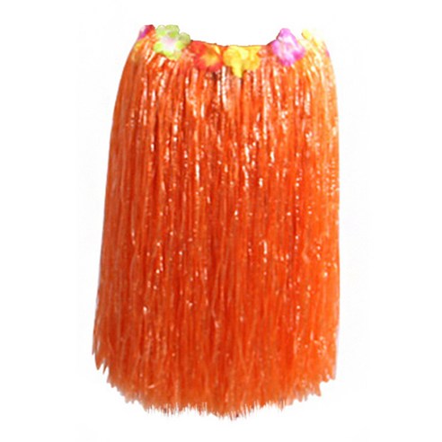 파티팝 하와이안 파티용 장식 스커트 60cm, A7, 1개