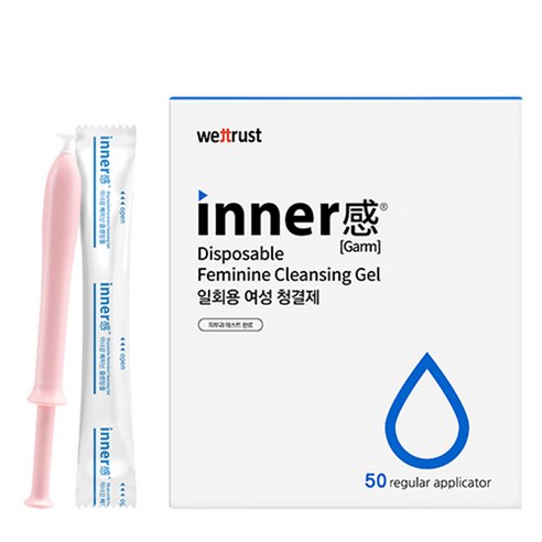 웨트러스트 인클리어 여성청결제, 1.7g, 50p