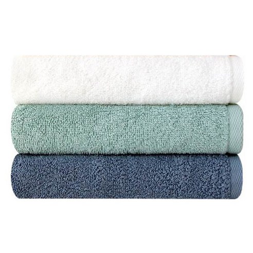 송월타월 라이트무지 엘리시안 수건 130g, 랜덤 발송, 3개입