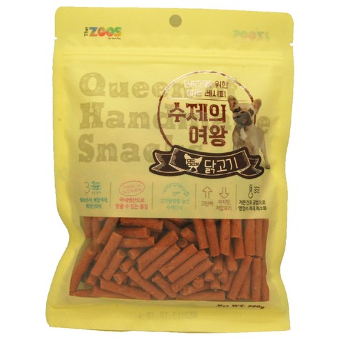 수제의여왕 반려견을 위한 바른레시피 수제간식 300g, 닭고기, 1개