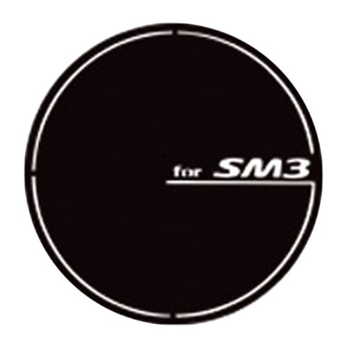 블루코드 삼성 차종별 주유구 스티커, SM3 10년(카본블랙), 1개