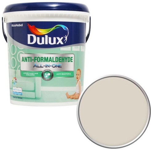 듀럭스 안티 포름알데히드 올인원 페인트 3L, Weathered Pebble
