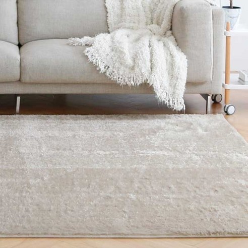 은은한 반짝임으로 공간에 특별함을 더하는 바이빔 글리터 러그